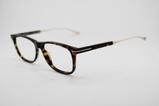 NEW TOM FORD TF 5589-B 052 HAVANA GOLD AUTHENTIC EYEGLASSES 55-15