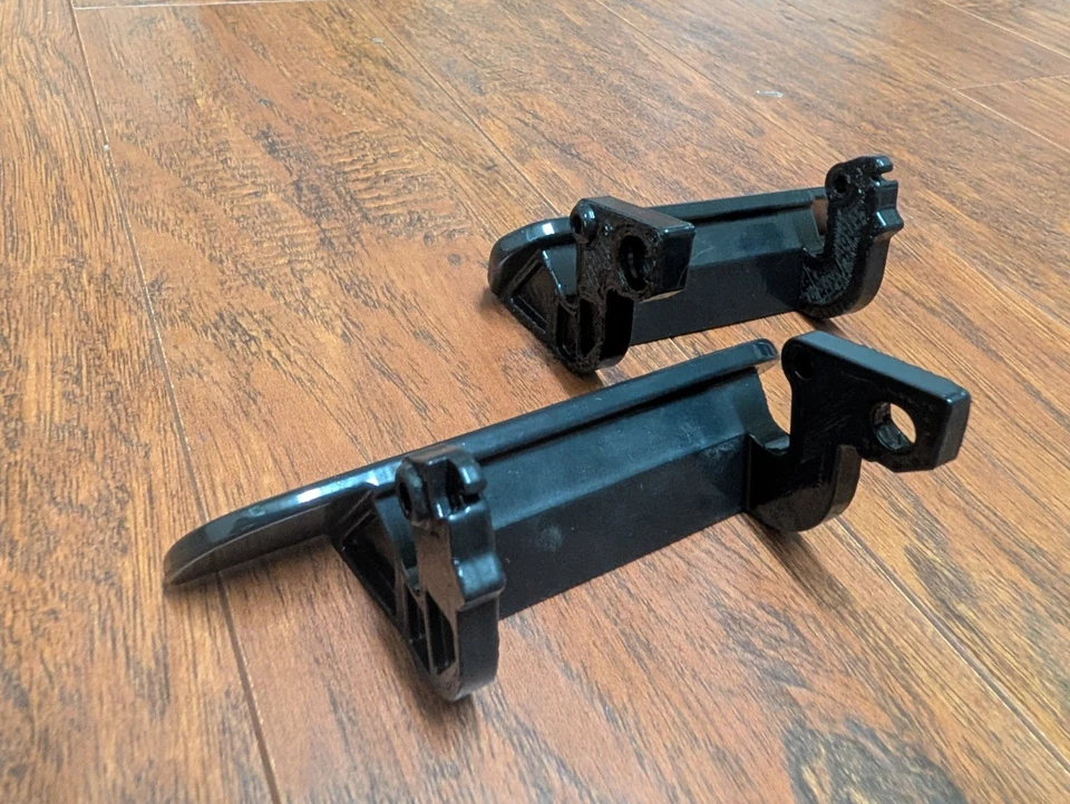  97-01 Honda Prelude coupe Outside Door Handles Pair, Prelude Logo -HANDLE ONLY - Image 2 of 4