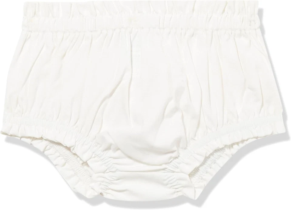 Funda de pañales ligera para bebés niñas con lazo en contraste - 3-6 blanca Foto 2 de 4