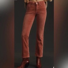 Anthropologie Pilcro The Yaya Mid-Rise Corduroy Crop Jeans Size 25