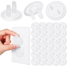200 Pcs Outlet Covers Bulk Child Baby Proofing Plug Covers for Electrical Out...