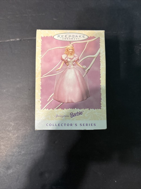 1996 Keepsake Springtime Barbie Collector’s Series Easter Collection Hallmark