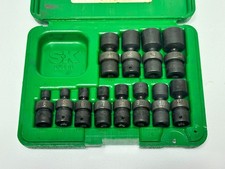 Sk Tools 32350 12pc 14 Drive 6 Point Swivel Metric Impact Socket Set 5-15 Sk Tools 32350 12pc 14 Drive 6 Point Swivel Metric Impact Socket Set 5-15