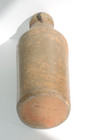 1850s Primitive Salt Glazed STONEWARE BOTTLE inscribed # ‘5’ Beer, Soda, Bitters — photo 3