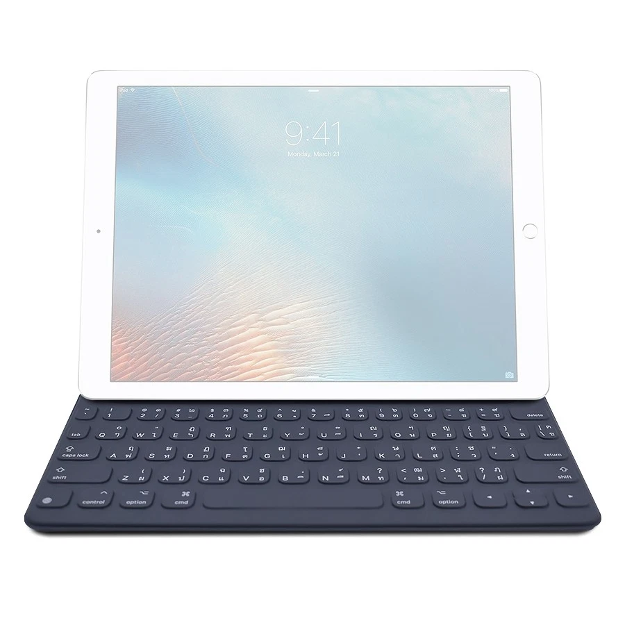 Nuevo teclado inteligente tailandés Apple para iPad Pro 9,7" (negro) - A1772