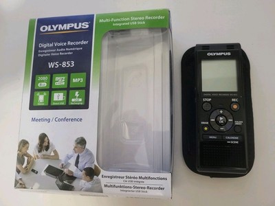 OLYMPUS WS-853 Diktiergerät Digital, Top Zustand, sehr wenig genutzt