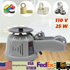 ZCUT-2 Automatic Tape Dispenser Electric Adhesive Tape Cutter Machine 110V NEW！