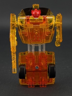 Transformers RID 2001 Spychangers REV Clear complete KB Toys Robots In Disguise