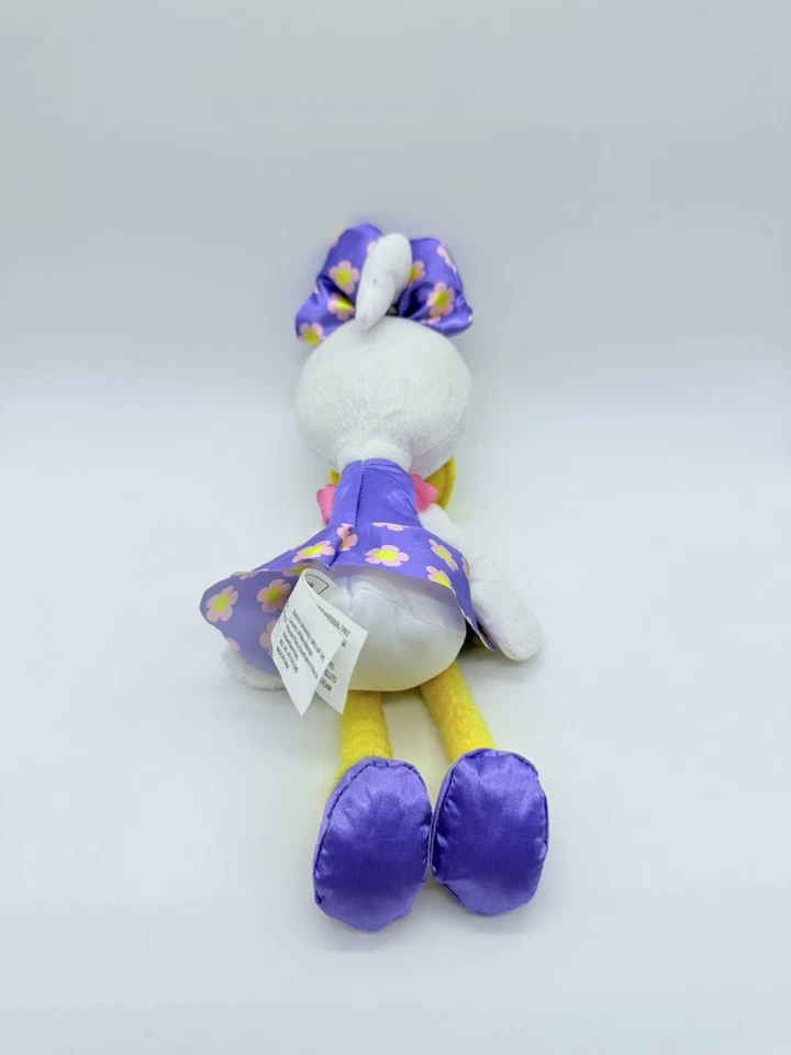 Disney Junior Vestido Flor Púrpura Pato Margarita 12" Juguete de Peluche Flores Foto 4 de 4