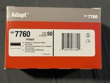 50 Hollister Adapt  7760 Universal Remover Wipes No Sting Expires 2030-08-01
