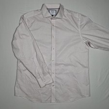 Charles Tyrwhitt Men's Classic Fit Dress Shirt Non-Iron, Size Large
