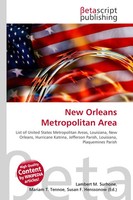 Lambert M. Surhone (U. A.) | New Orleans Metropolitan Area | Taschenbuch (2026)