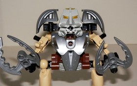 LEGO BIONICLE Pohatu Nuva #8568 Near Complete With Canister NO Mask NO Manual