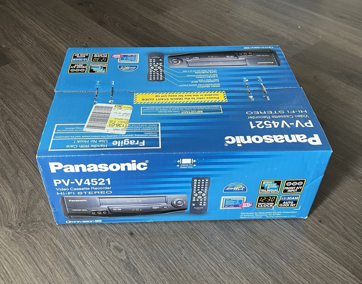 Panasonic PV-V4521 VHS VCR for sale online | eBay