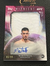 2026 Topps Midnight UFC RC Marco Silva Rookie Relic Auto /99 Twilight CF18