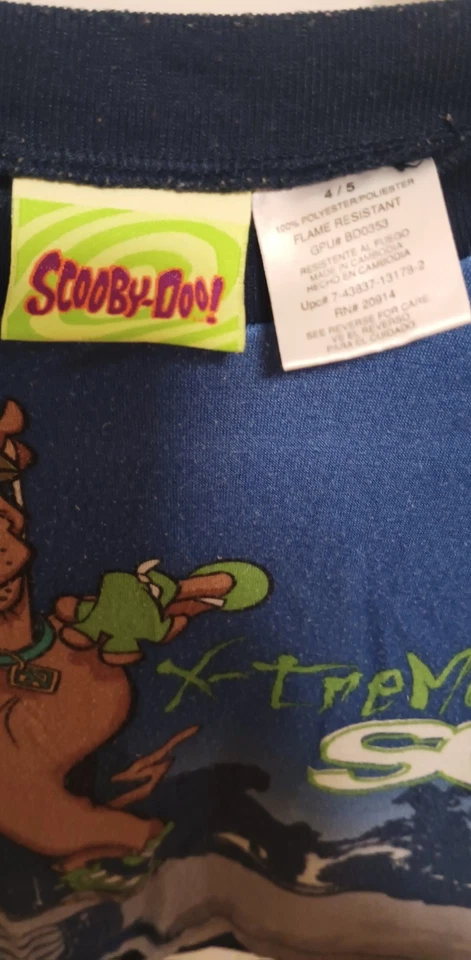 Camiseta Scooby-Doo Vintage Niños Talla 4-5 Foto 3 de 4