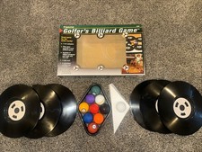 Vintage World Of Golf Golfer s Billiard Pool Game - 1 To 4 Players -