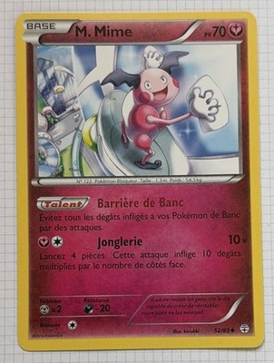 Pokemon Karte 52/83 M.MIME