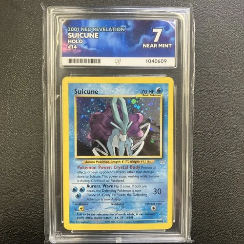 Suicune 14/64 Holo - ACE 7 Near Mint (Neo Revelation) Pokemon