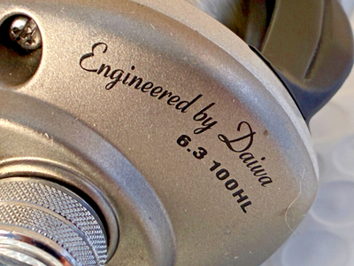 Daiwa Exceler 100HL Baitcast Reel - 6.3:1 Ratio - Left Handed