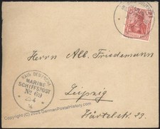 German 1914 SMS Breslau MSP69 Balkan War CORFU Greece 115242