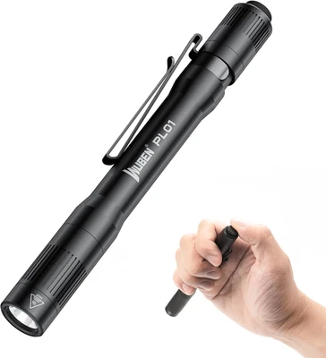PL01 Pen Light, 650 Lumens Pocket EDC Flashlight Rechargeable, Bright LED Pen Fl