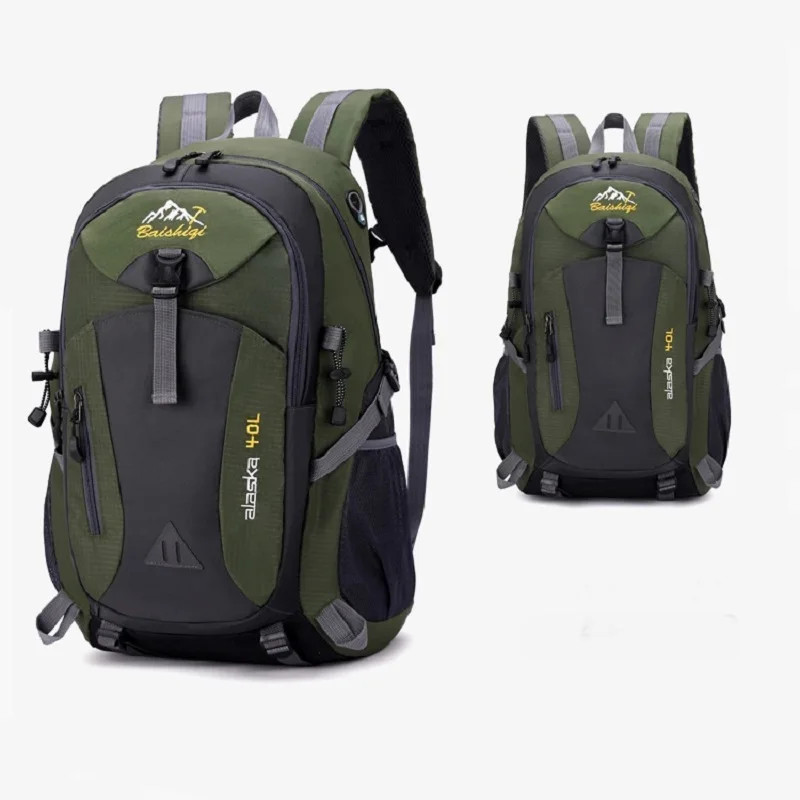 2025 Unisex sport travel backpack large-capacity nylon lightweight outdoor hikin