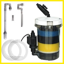 105GPH Canister Filter, External Aquarium Filter Ultra-Quiet Water Circulatio...