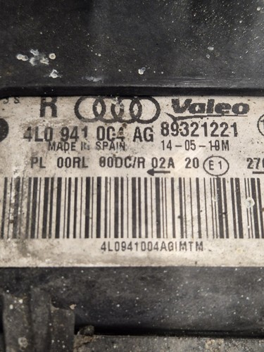 2010-2015 AUDI Q7 OFFSIDE RIGHT HEADLIGHT XENON 4l0941004ag - Picture 10 of 12