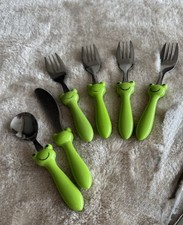 Kinderbesteck Silber Mit Frosch KinderGabel Kindermesser Kinderlöffel