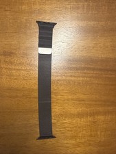 Genuine OEM Apple Watch Milanese Loop Band 44mm Stainless Steel Graphite
