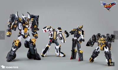 Tobot Master V Black Edition Limited 6-in-1 Transforming Robot Toy