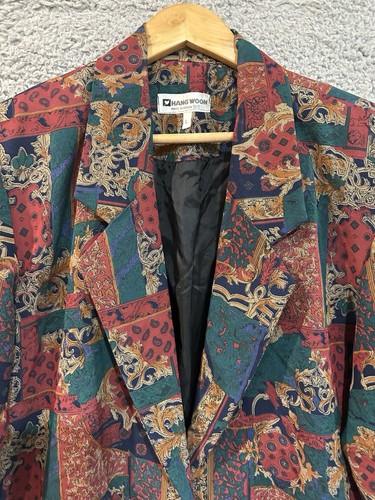Vintage HANG WOON - Women's Size L - Designer Korean Oversized Blazer Jacket. - Picture 3 of 10