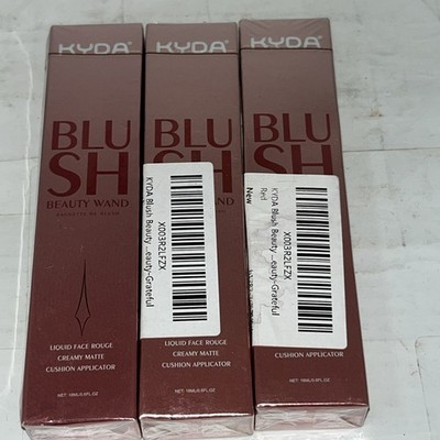 KYDA Blush Beauty Wand 0.6 Fl Oz Three Pack Grateful Red