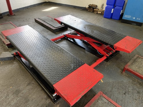3000KG MID RISE SCISSOR LIFT CAR LIFT RAMP 240V | eBay UK
