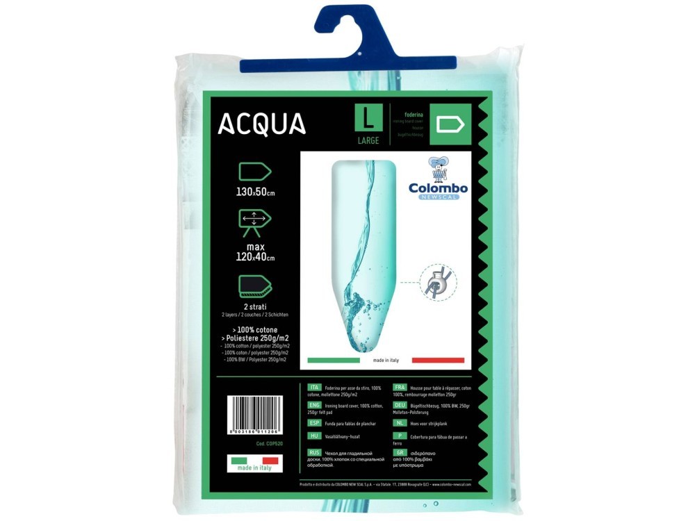 Ironing Board Cover Decoration 140X55 Cop530 Colombo Newscal (Mixed Colors)