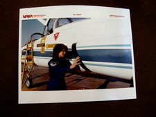 SALLY RIDE NASA ASTRONAUT KODAK RED SERIAL STS-7 MISSION CHECKS OVER T-30 LITHO