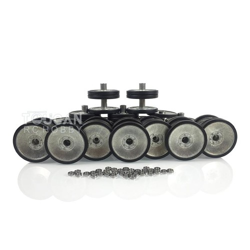 Henglong 1/16 German Panther V 3819 TigerI 3818 RC Tank Metal Road Wheel 2Rims