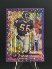 🔥 2024 Topps Chrome Purple GeoRefractor#43 Lawrence Taylor Giants /199 🔥