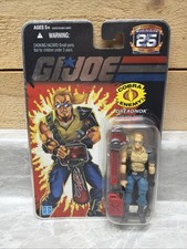 Sealed GI Joe 25th Anniversary Silver FOIL COBRA Dreadnok Buzzer New