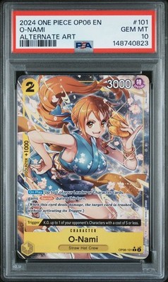 O-Nami (Alternate Art) OP06-101 Wings of the Captain Foil for sale