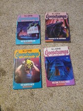 Lot Of 4 R. L. Stine Goosebumps Scholastic Books 1 From 90s  3 2015