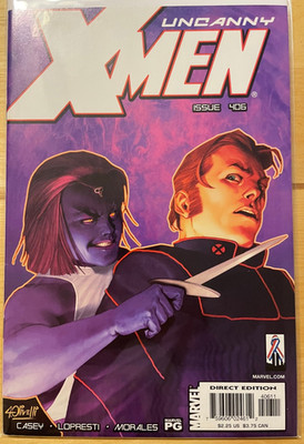 Uncanny X-Men #406 Vol. 1 2002 Marvel Comics High GradeComic Book Mystique