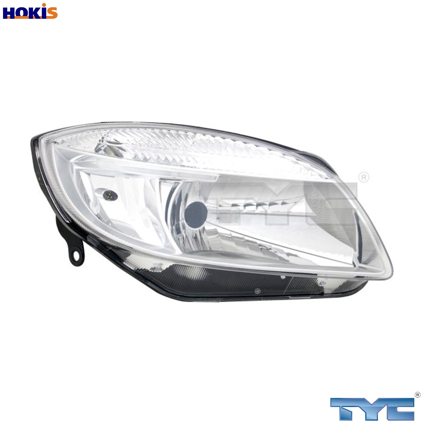 Right TYC 20-1501-05-2 Headlight for SKODA - Image 2