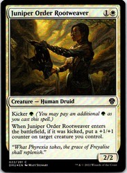 Juniper Order Rootweaver 022/281 Foil Dominaria United