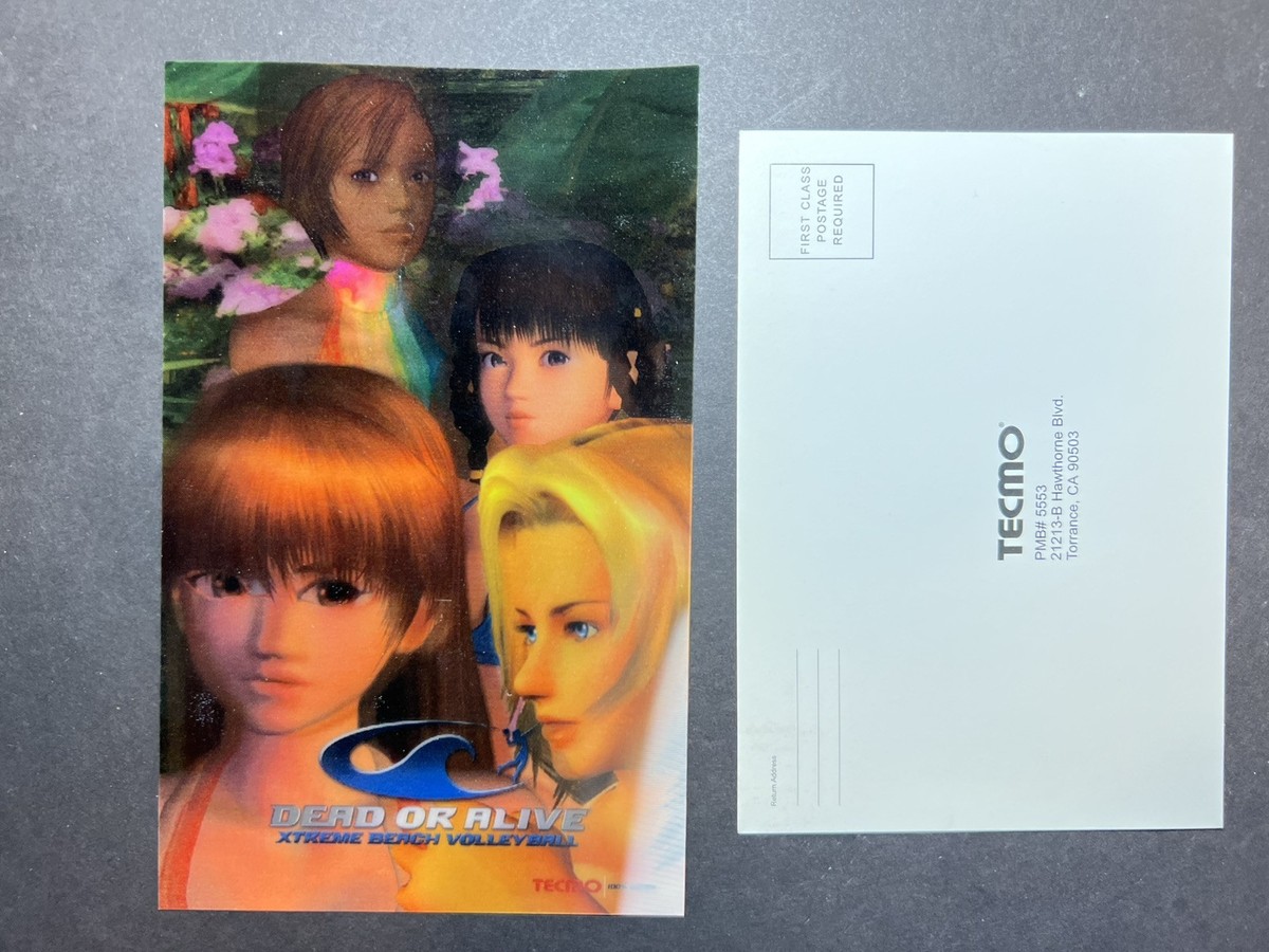 Dead or Alive Xtreme Beach Volleyball Original Xbox W/ Lenticular