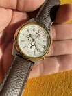 Vintage 1995 SEIKO World Timer 6M15-0020 Alarm Chrono Quartz 39mm Watch