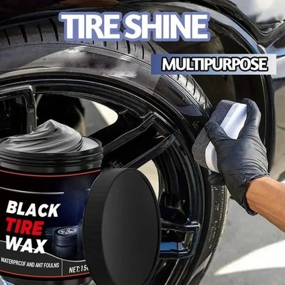 Car Tire Maintenance Paste Tire Shine Wax Polishing Paste Tires   Coating Y7W0