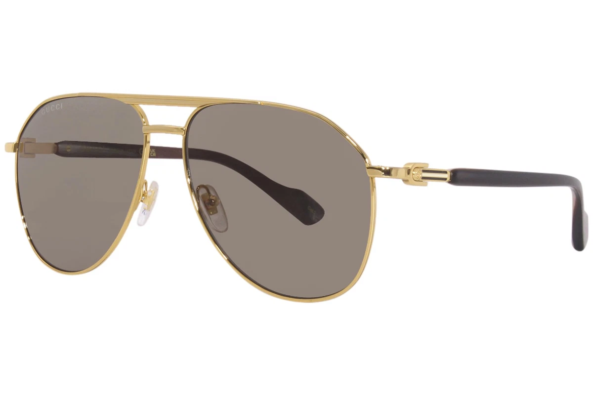 Gucci Aviator Brown Sunglasses for Men for sale | eBay display picture 3