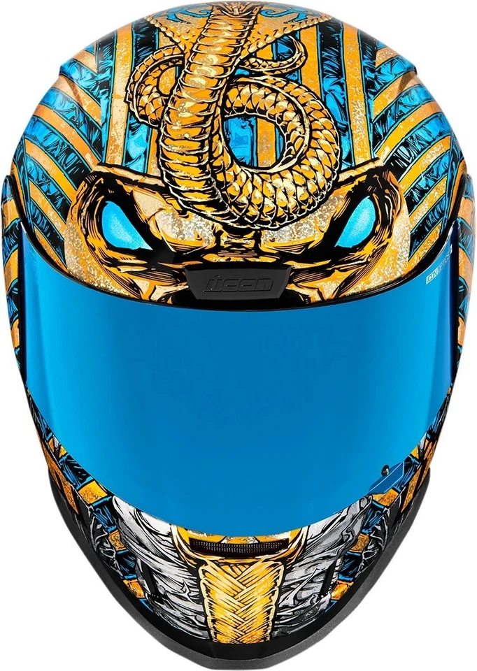 NUEVO Casco de Motocicleta Icon Airform Pharaoh - Talla Mediana - *LEER* Foto 4 de 4
